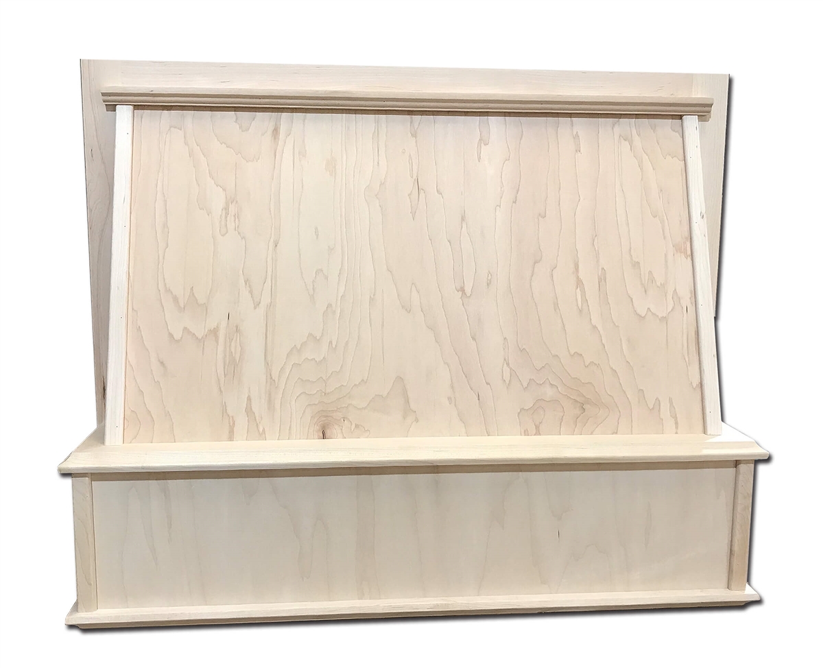 A Frame Style Wooden Range Hood Solid Hardwood Face and Trim -  Denmark